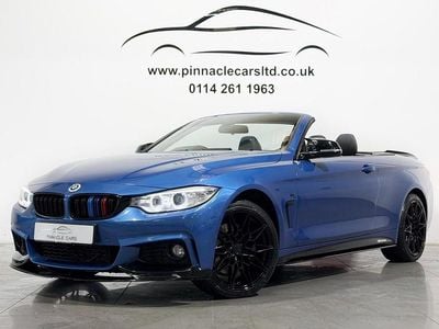 Blue Used 2015 BMW 435 M Sport Cabriolet | £12,750 (Fair price)