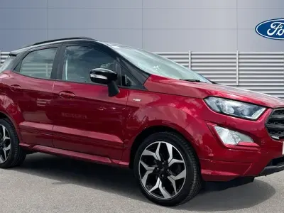 Used Ford Ecosport ST-Line 125 HP (91 kW) 2020 Red SUV