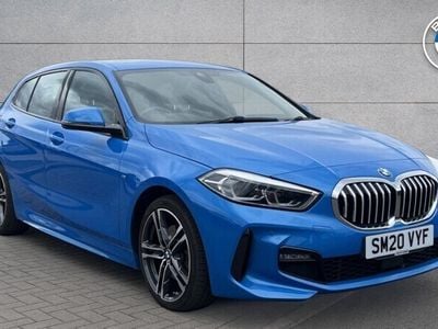 Used BMW 118 M Sport 150 HP (110 kW) 2020 Misano blue metallic  Hatchback