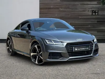 Used Audi TT Black Edition 184 HP (135 kW) 2017 Grey Coupe