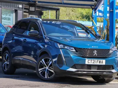 Used Peugeot 3008 GTi 129 HP (94 kW) 2021 Blue SUV