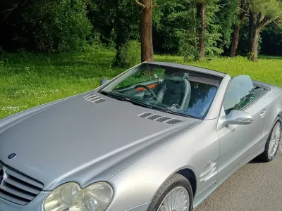Used Mercedes SL500 2002 Silver Cabriolet