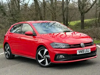Used VW Polo GTI 200 HP (147 kW) 2019 Red Hatchback
