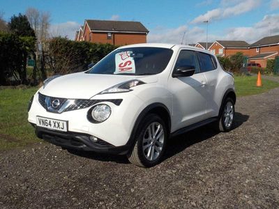 Used Nissan Juke Acenta Premium 2014 White SUV