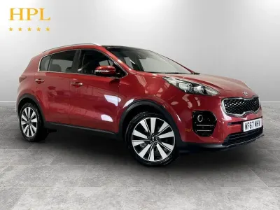 Used Kia Sportage 139 HP (102 kW) 2017 Red SUV