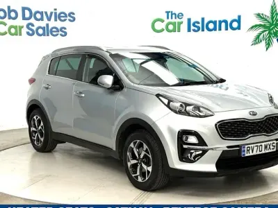 Używany Kia Sportage 136 KM (100 kW) 2020 Srebrny SUV