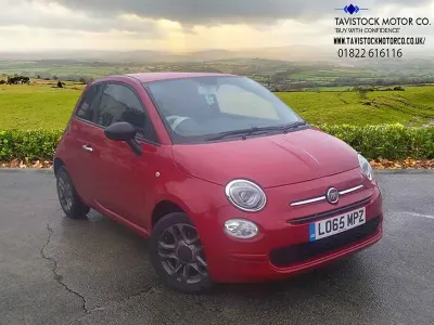 Used Fiat 500 Pop 69 HP (50 kW) 2015 Red Hatchback