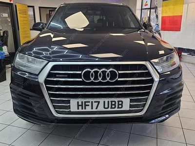Used Audi Q7 S-Line 272 HP (200 kW) 2017 Blue SUV