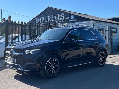 Käytetty Mercedes GLE350 AMG line 2020 Musta Katumaasturi