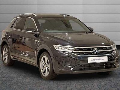 Black Used 2025 VW T-Roc R-line SUV | £26,280 (Fair price)