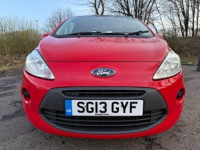 Used Ford Ka 69 HP (50 kW) 2013 Red Hatchback