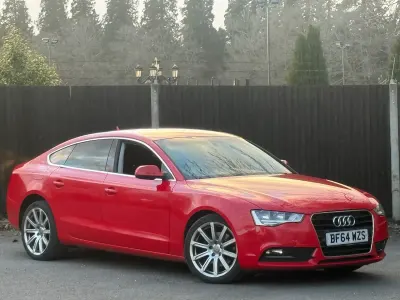 Used Audi A5 Sportback 2014 Red Hatchback