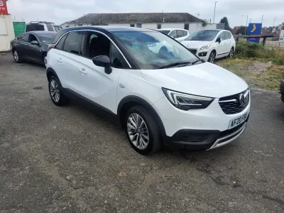 Used Vauxhall Crossland X Sport 120 HP (88 kW) 2020 White SUV