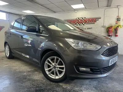 Used Ford C-MAX Zetec 125 HP (91 kW) 2015 Grey MPV
