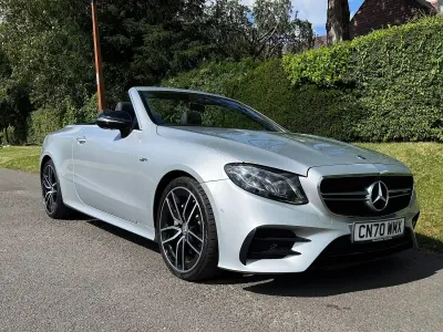 Used Mercedes E53 AMG Premium 2020 Silver Cabriolet