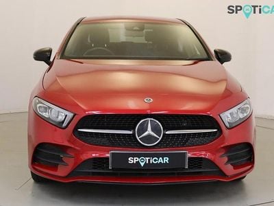Used Mercedes A250 AMG line 215 HP (158 kW) 2021 Red Sedan