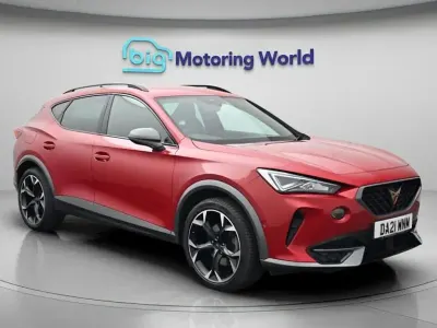 Used Cupra Formentor 150 HP (110 kW) 2021 Red SUV