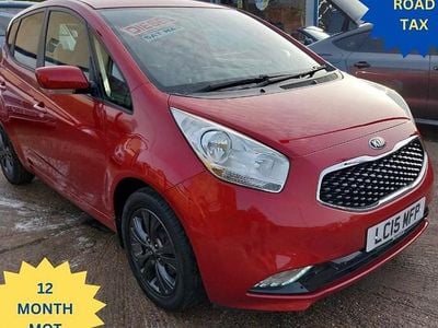 Used Kia Venga 114 HP (83 kW) 2015 Red Hatchback