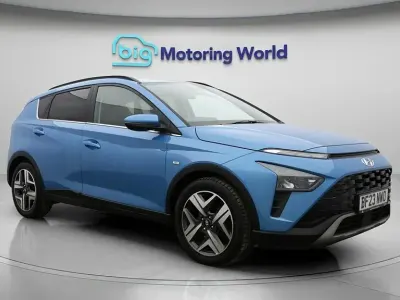 Używany Hyundai Bayon Premium 100 KM (73 kW) 2023 Niebieski SUV