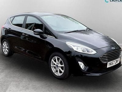 Used Ford Fiesta Zetec 85 HP (62 kW) 2017 Black Hatchback