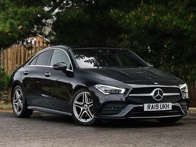 Used Mercedes CLA180 AMG Line Premium Plus 136 HP (100 kW) 2019 Black Sedan