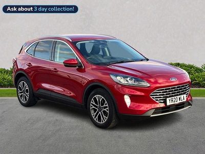 Red Used 2020 Ford Kuga Titanium SUV | £14,250 (Fair price)