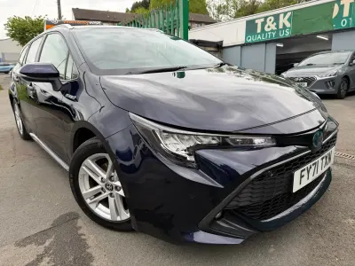 Gebraucht Toyota Corolla 122 PS (89 kW) 2021 Blau Kombi