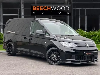 Used VW Caddy S 102 HP (75 kW) 2022 Black MPV