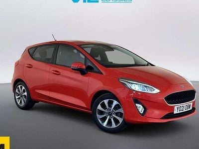 Used Ford Fiesta Trend 75 HP (55 kW) 2021 Red Hatchback