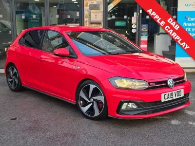 Used VW Polo GTI 200 HP (147 kW) 2019 Red Hatchback