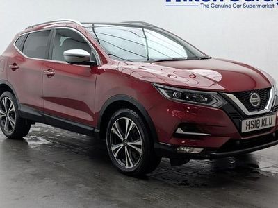 Used Nissan Qashqai Tekna+ 116 HP (85 kW) 2018 Red SUV