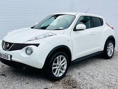 Used Nissan Juke Acenta 117 HP (86 kW) 2010 White SUV
