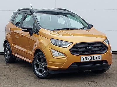 Used Ford Ecosport ST-Line 125 HP (91 kW) 2020 Yellow SUV