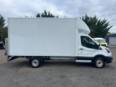 Used Ford Transit 130 HP (95 kW) 2021 White Cabriolet