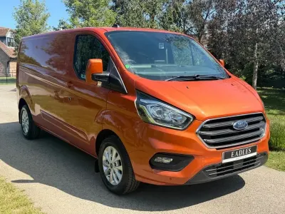 Usado Ford Transit Custom Limited 130 CV (95 kW) 2022 Naranja Van