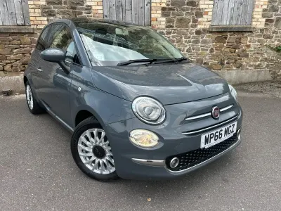 Used Fiat 500 Lounge 69 HP (50 kW) 2016 Grey Hatchback