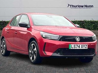 Used Vauxhall Corsa-e Design Edition 100 kW (136 HP) 2024 Red Hatchback