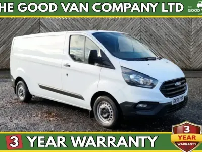 Begagnad Ford Transit Custom Premium 105 HK (77 kW) 2021 Vit