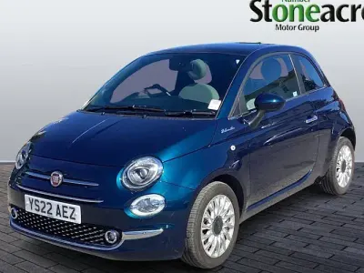 Used Fiat 500 Dolcevita 70 HP (51 kW) 2022 Blue Hatchback