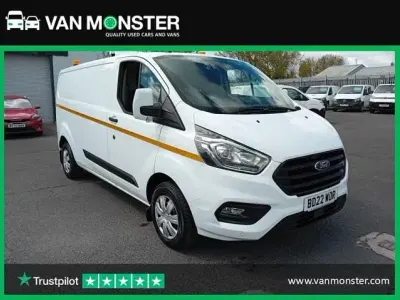 Used Ford Transit Custom Trend 130 HP (95 kW) 2022 White Van