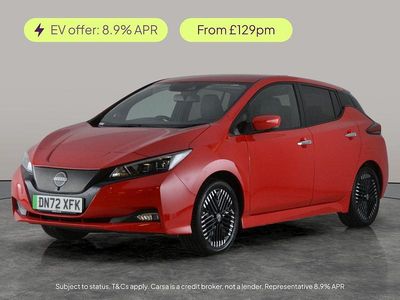 Used Nissan Leaf Tekna 110 kW (150 HP) 2022 Red Hatchback
