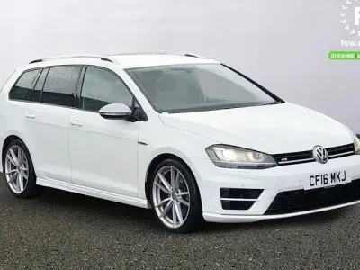 Used VW Golf VII R 300 HP (220 kW) 2016 White Estate