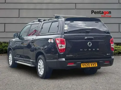Used SsangYong Musso 181 HP (133 kW) 2020 Black Pickup