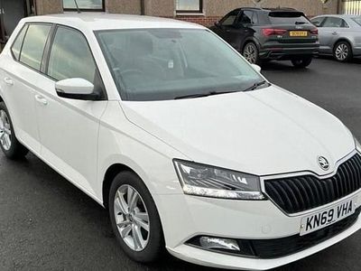 White Used 2019 Skoda Fabia SE Hatchback | £7,990 (Fair price)
