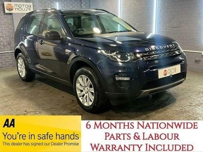 Blue Used 2016 Land Rover Discovery Sport SE SUV | £8,490 (Good price)