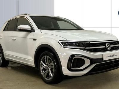 White Used 2023 VW T-Roc R-line SUV | £23,042 (Fair price)