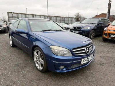 Used Mercedes CLC220 2009 Blue Coupe