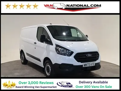 Used Ford Transit Custom 105 HP (77 kW) 2023 White Van