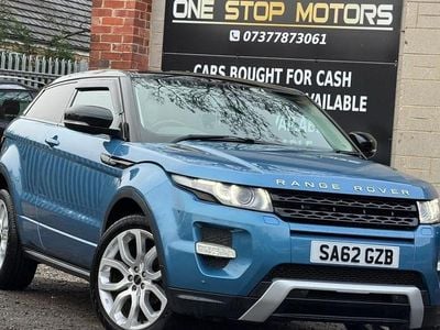 Blue Used 2012 Land Rover Range Rover evoque Dynamic Coupe | £6,995 (Good price)