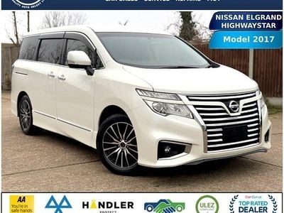 White Used 2017 Nissan Elgrand MPV | £16,795 (Expensive)